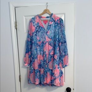 LAST CALL EUC Lilly Pulitzer long sleeve mini dress
